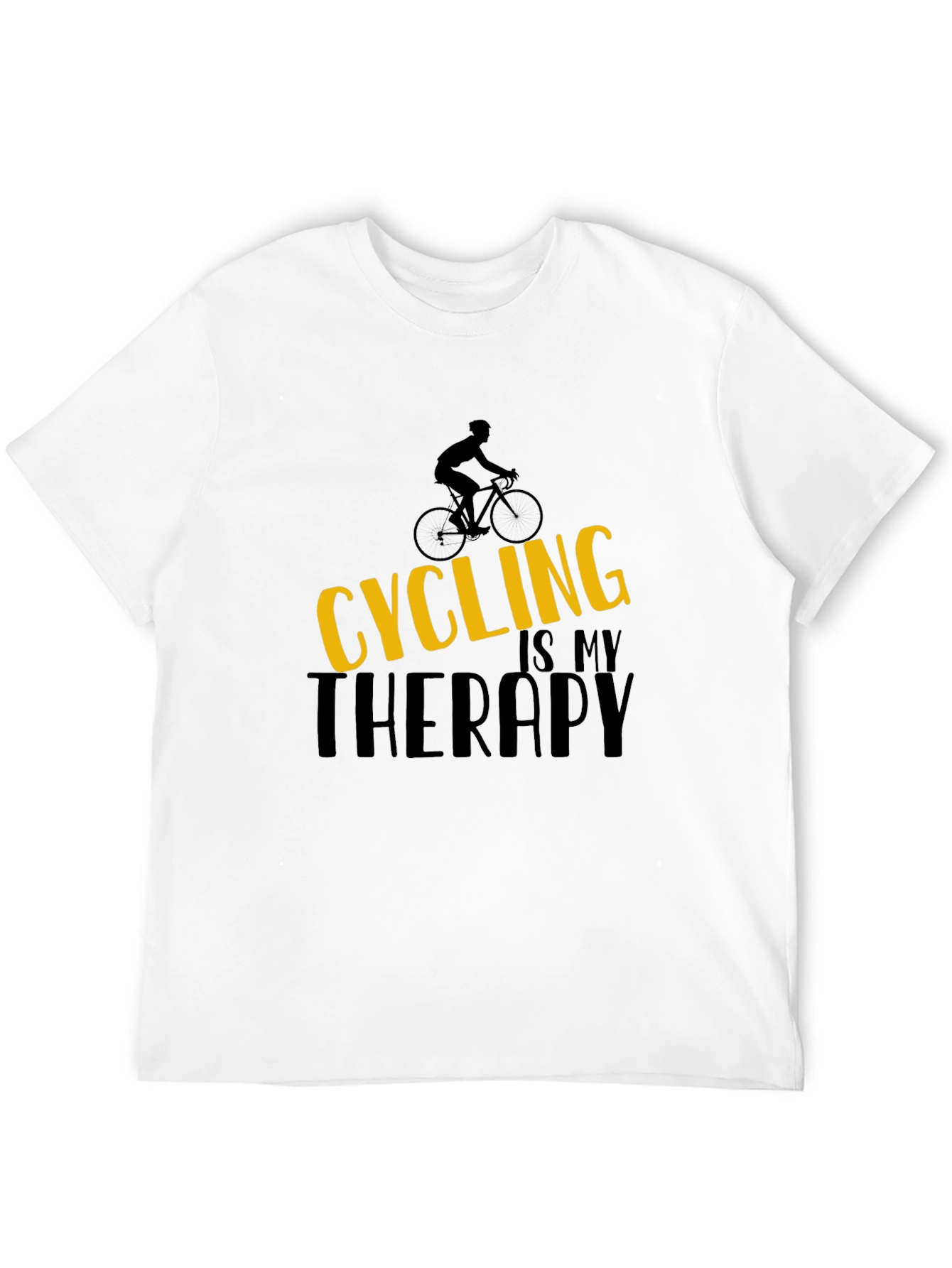 Cycling is My Therapy Graphic Tee
