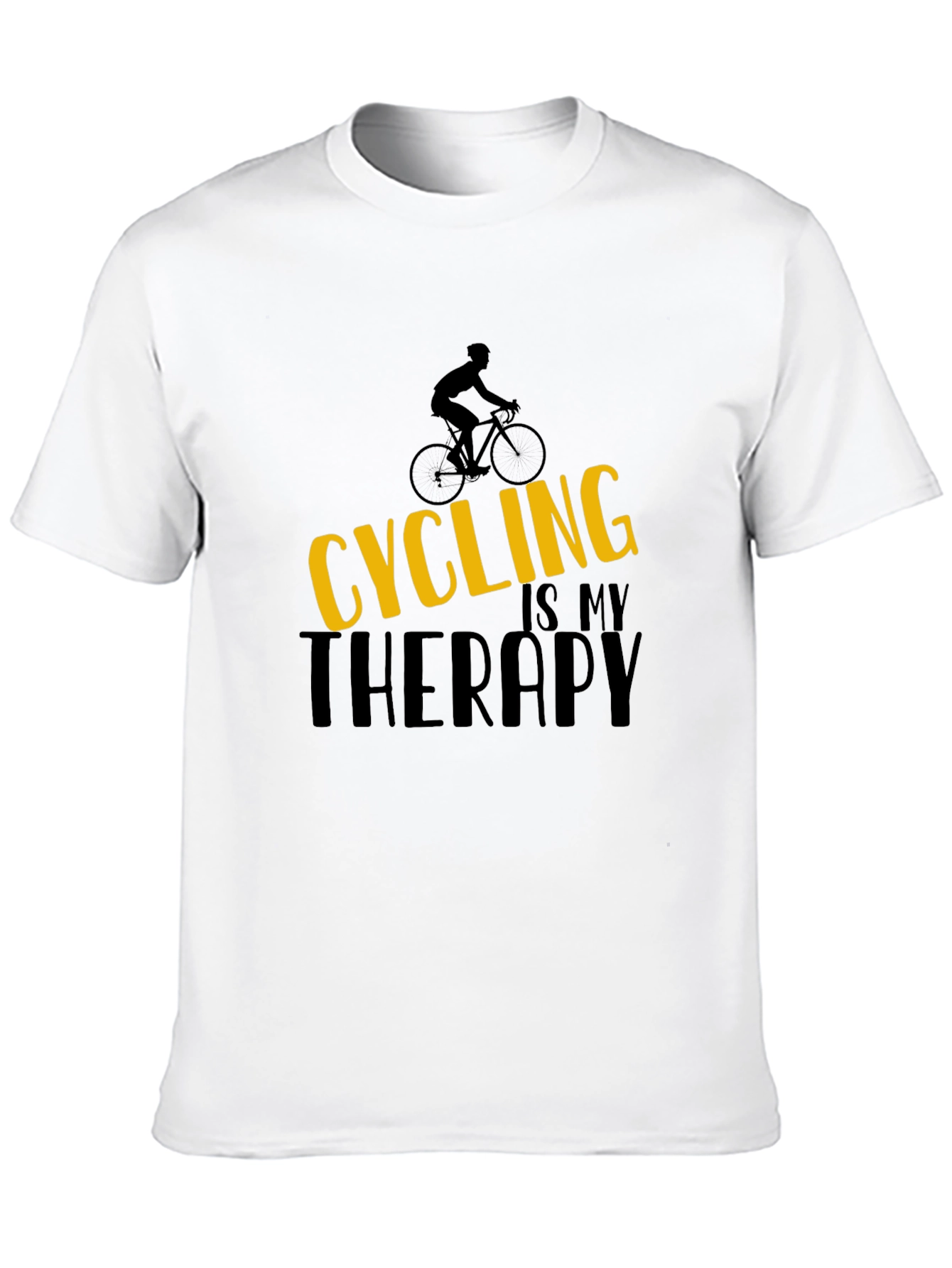 Cycling is My Therapy Graphic Tee