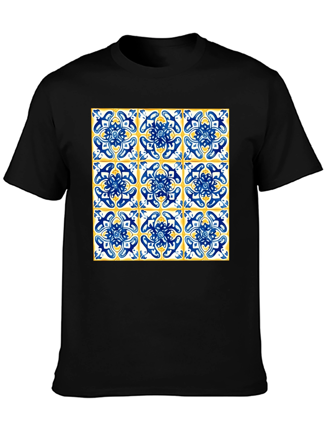 Azulejo Tile Print T-Shirt