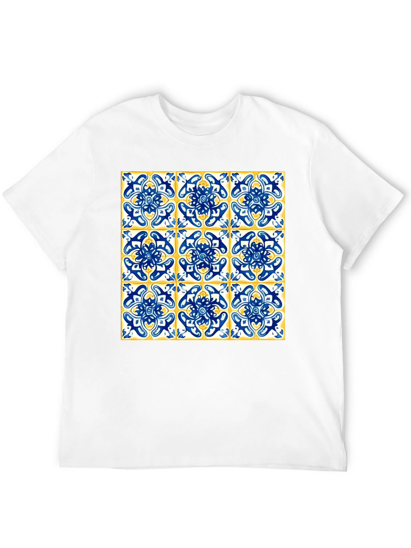 Azulejo Tile Print T-Shirt