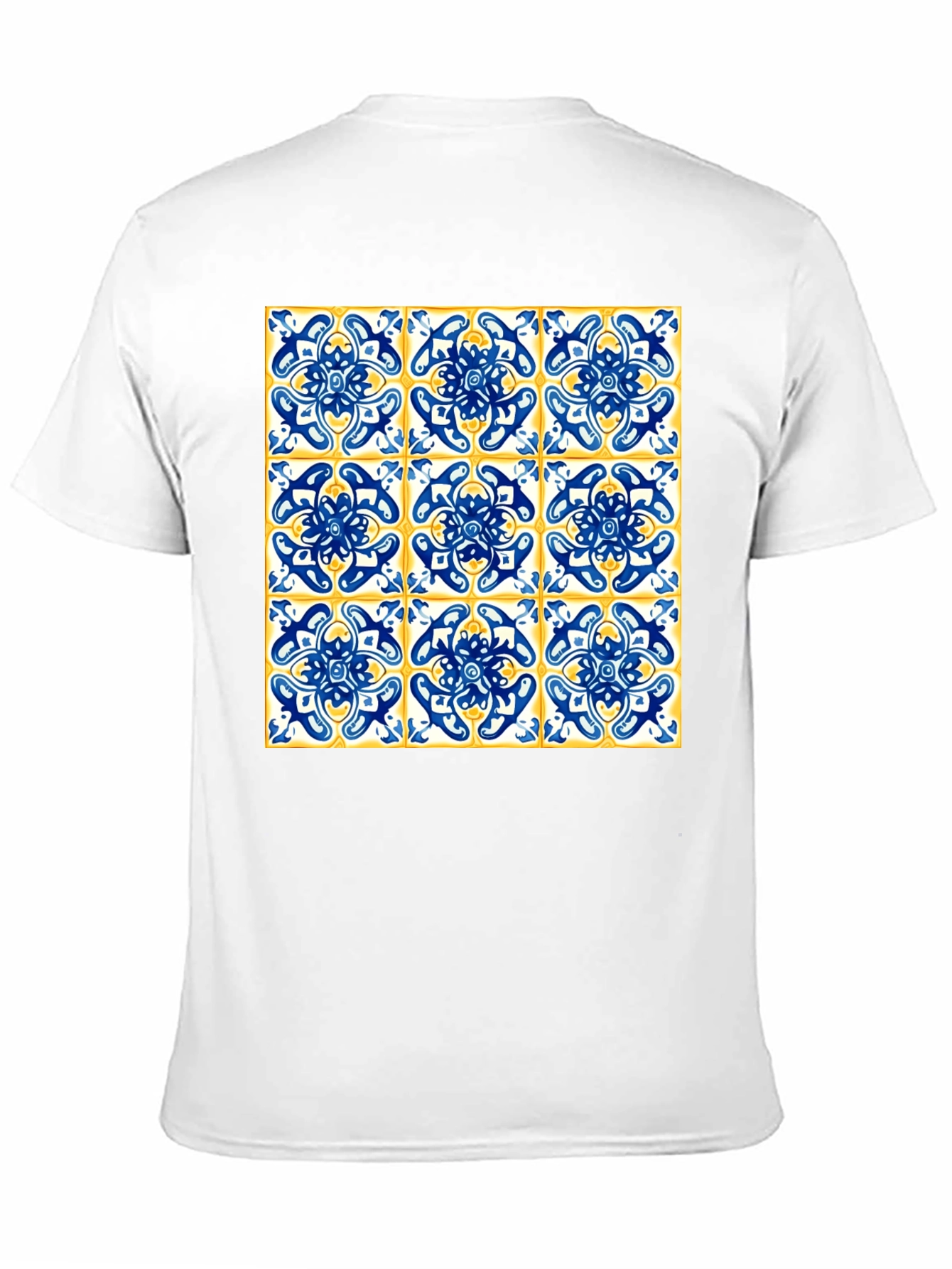 Azulejo Tile Print T-Shirt