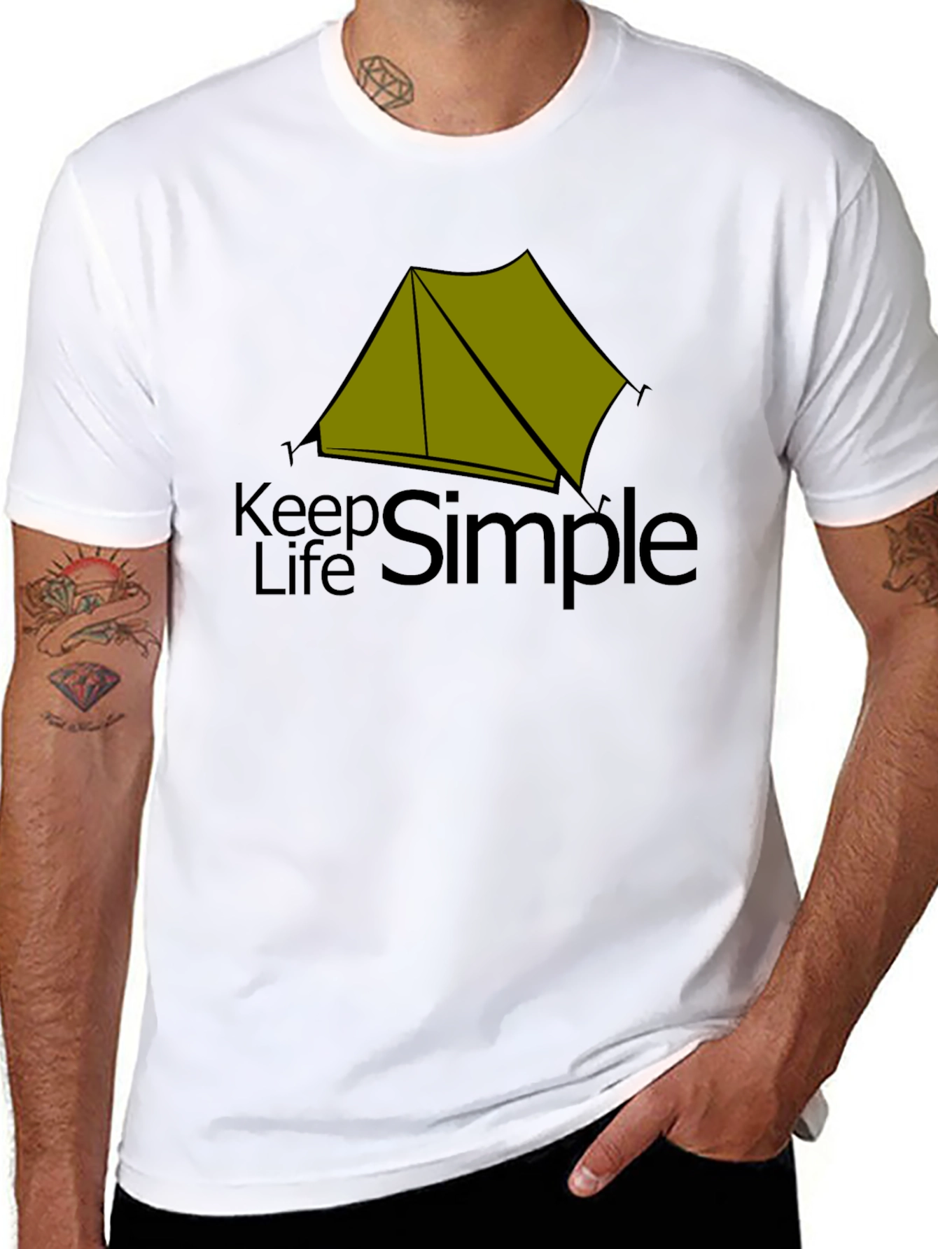 Keep Life Simple Camping T-Shirt