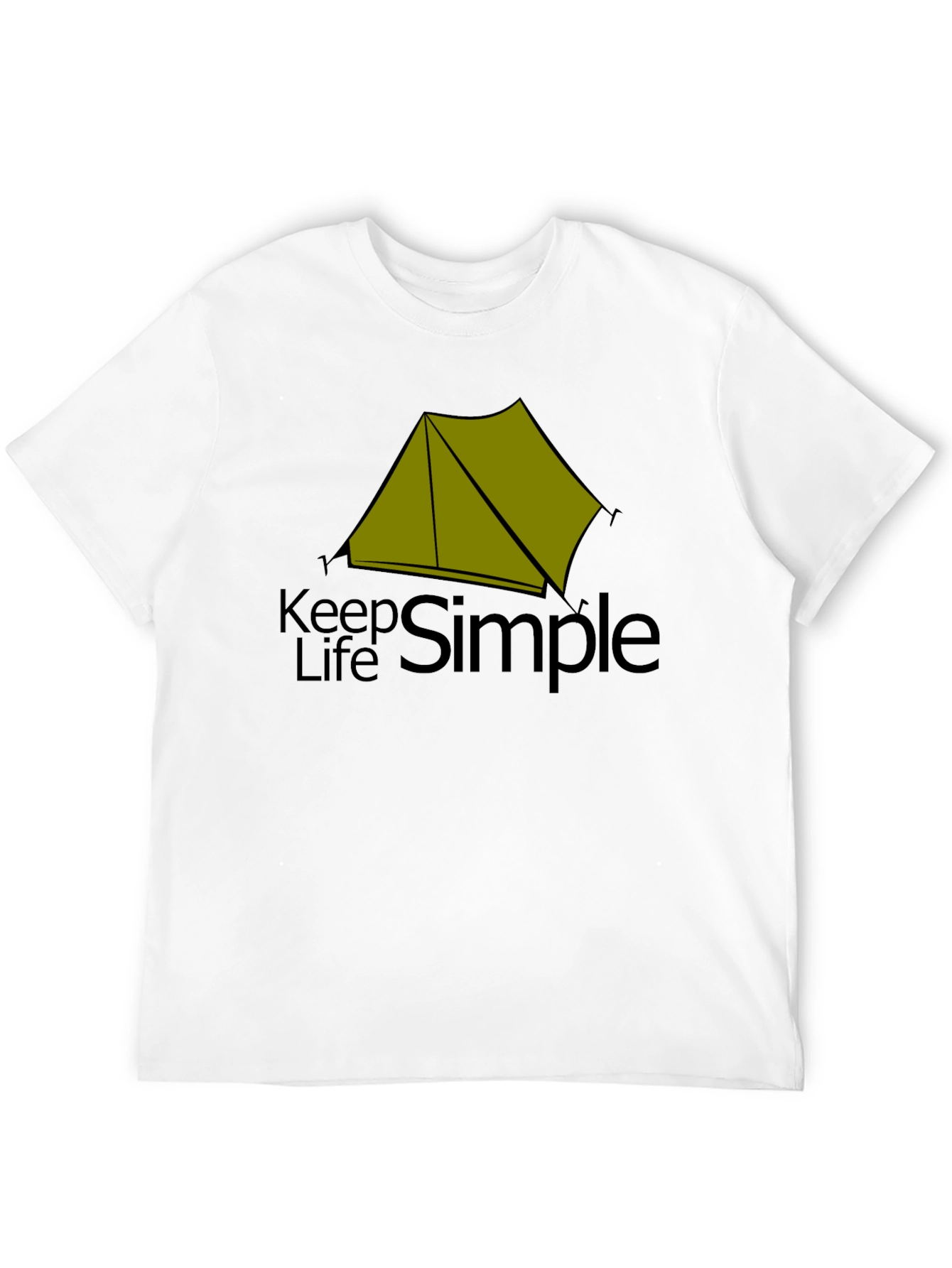 Keep Life Simple Camping T-Shirt