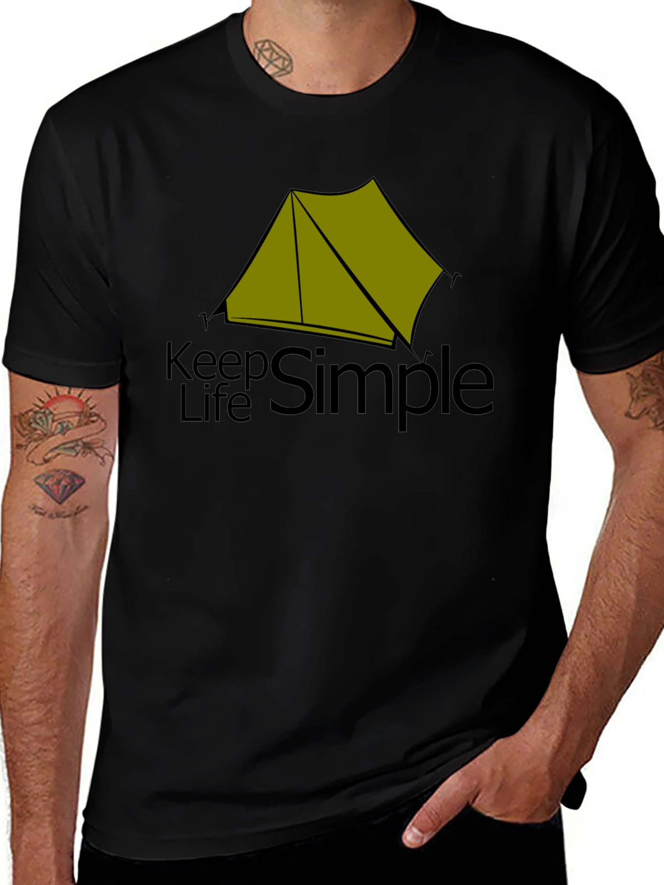 Keep Life Simple Camping T-Shirt