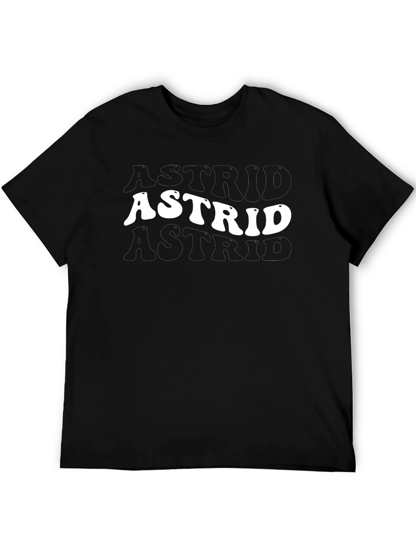 Retro Astrid Tee - Cool Name Shirt