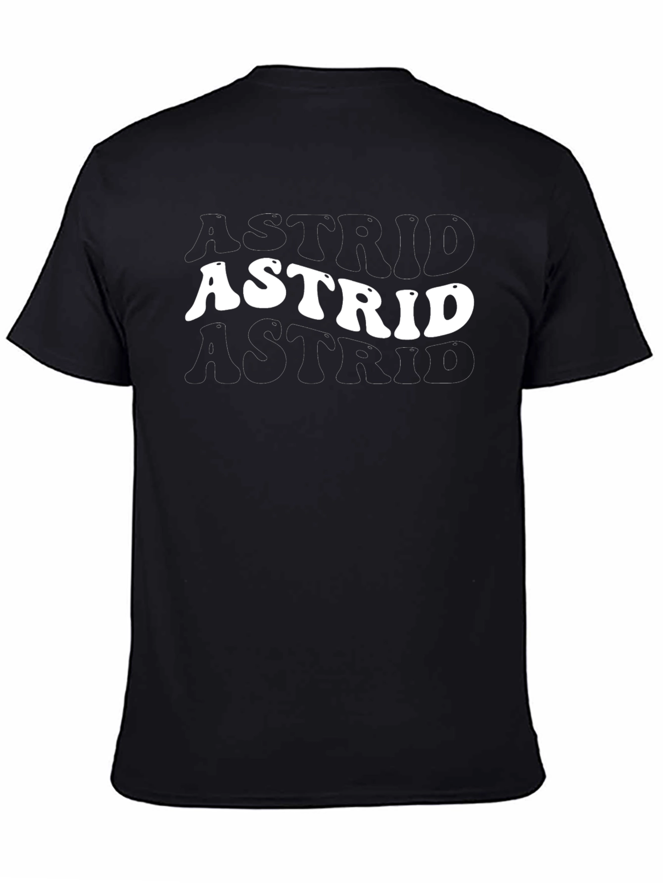 Retro Astrid Tee - Cool Name Shirt
