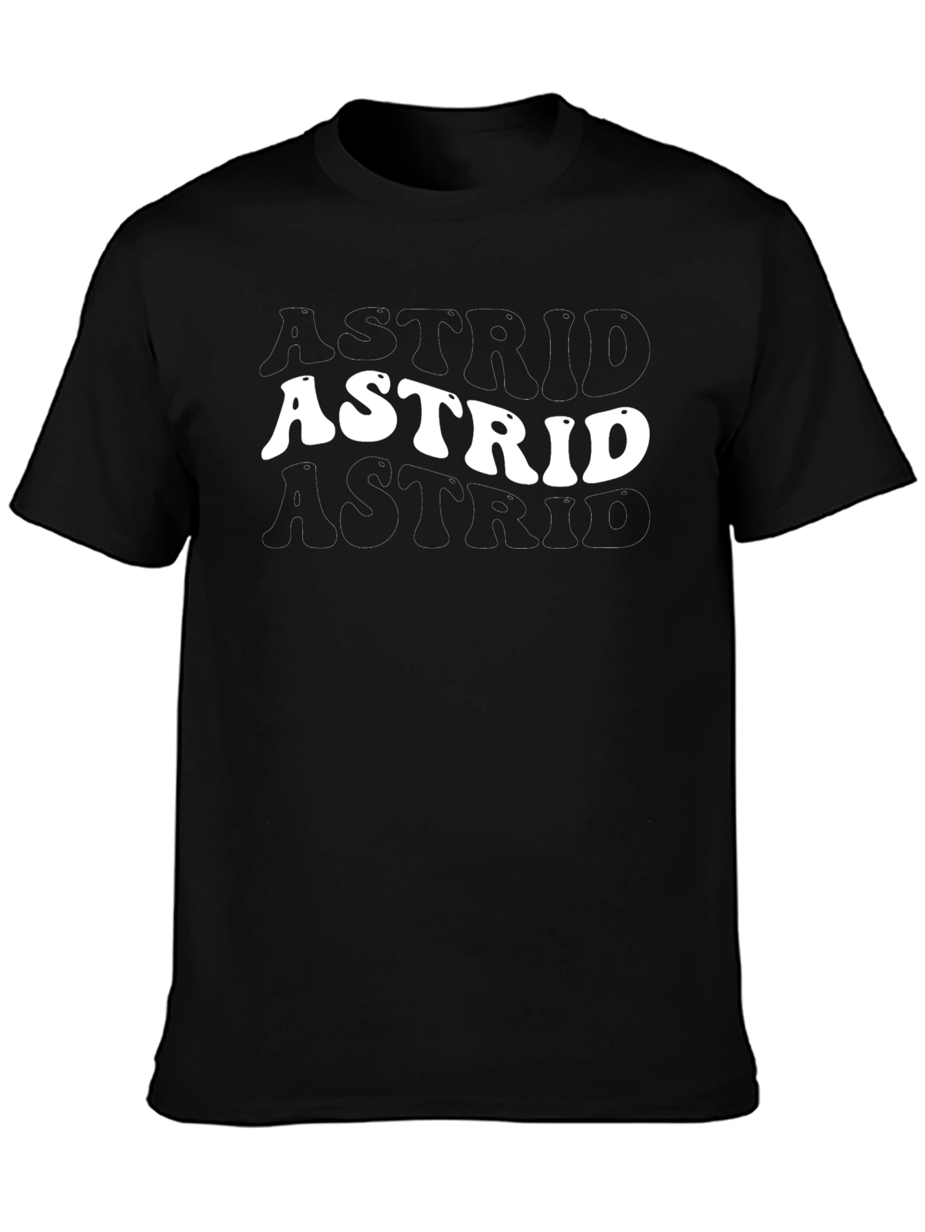 Retro Astrid Tee - Cool Name Shirt