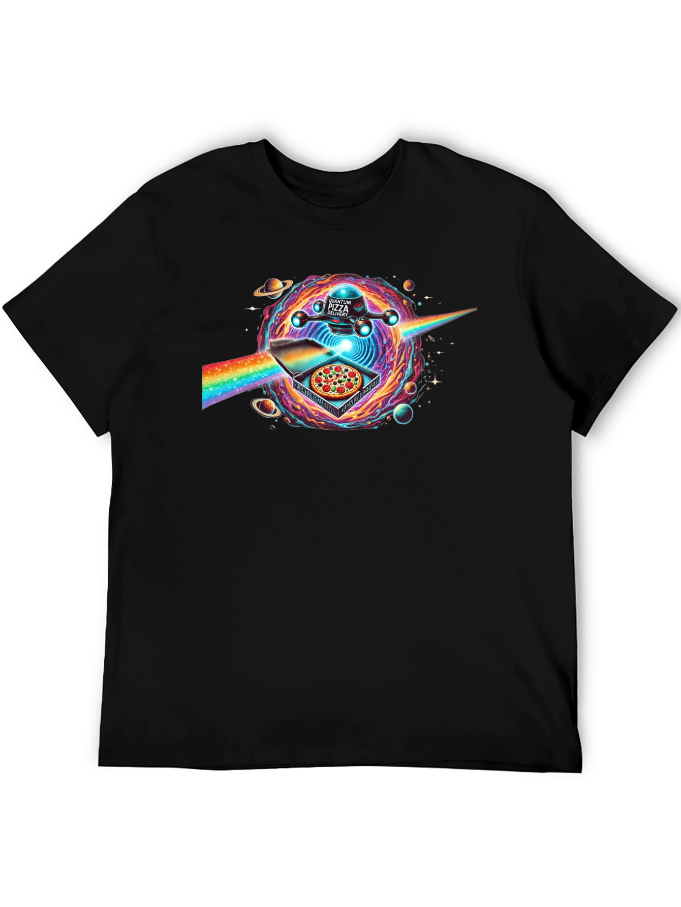 Quantum Pizza Delivery T-Shirt