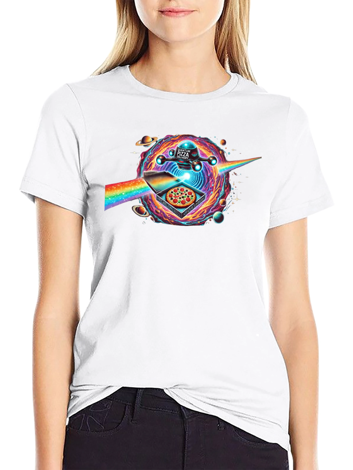 Quantum Pizza Delivery T-Shirt