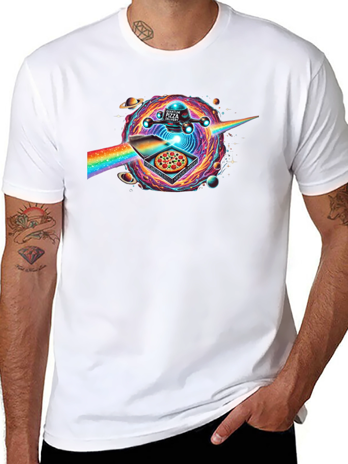 Quantum Pizza Delivery T-Shirt