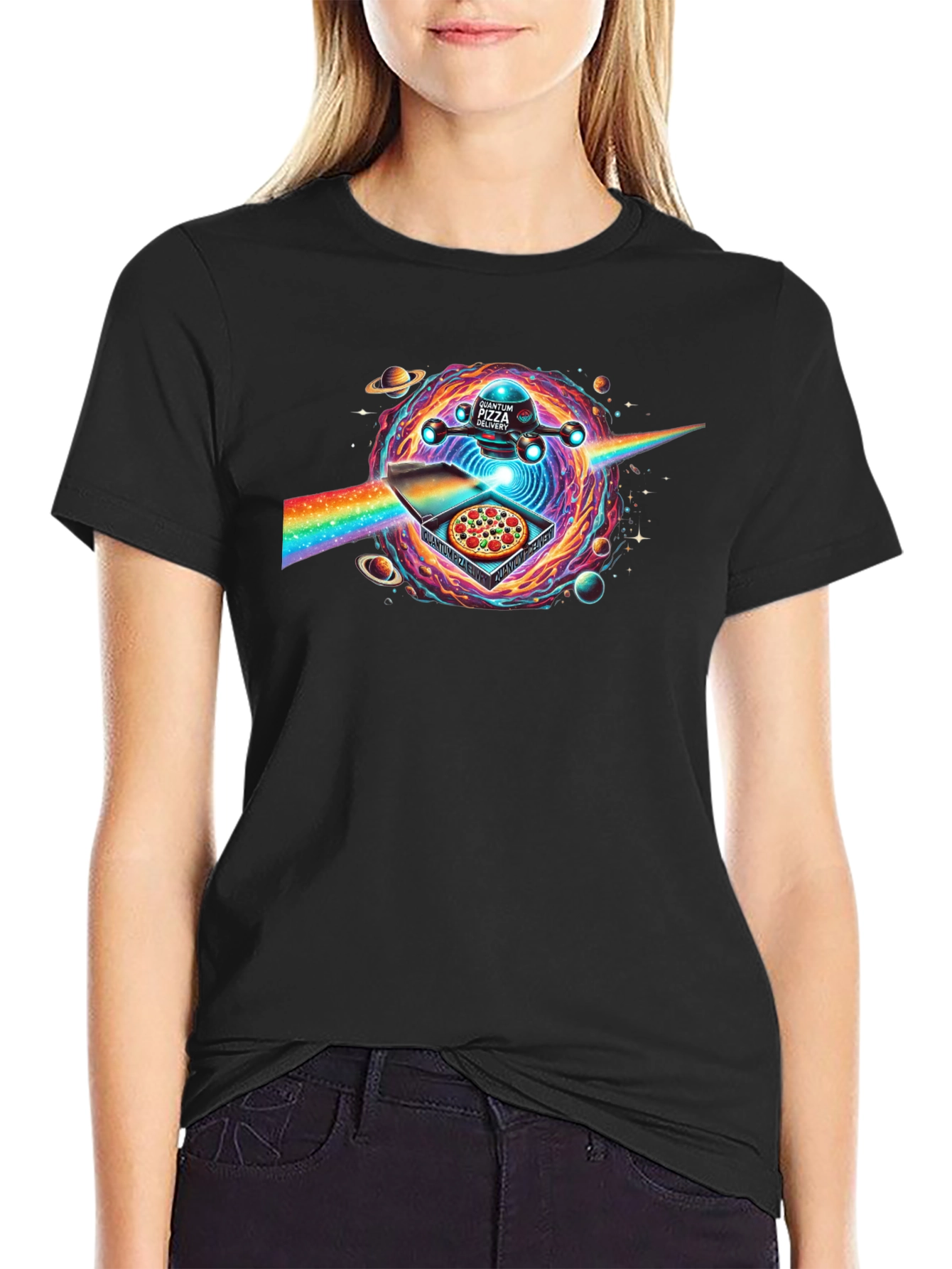 Quantum Pizza Delivery T-Shirt