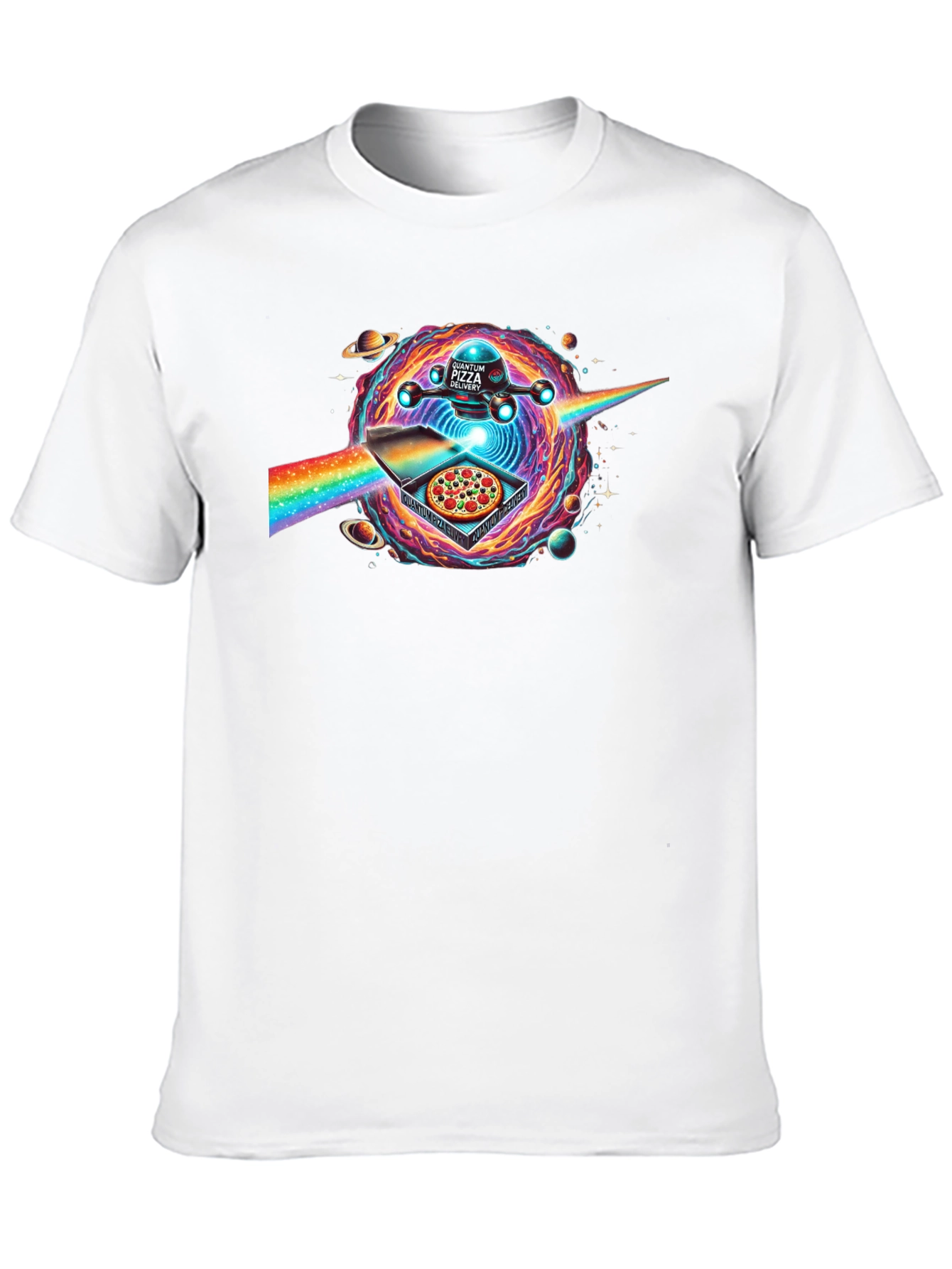 Quantum Pizza Delivery T-Shirt