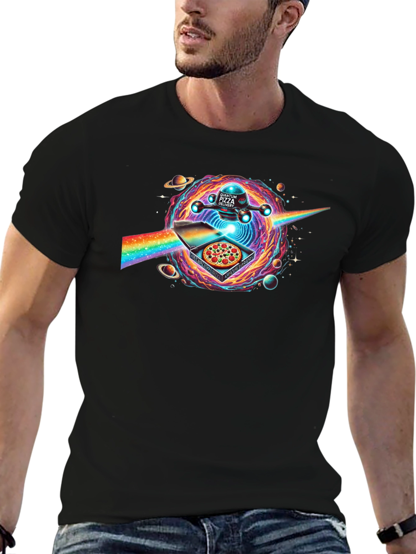 Quantum Pizza Delivery T-Shirt