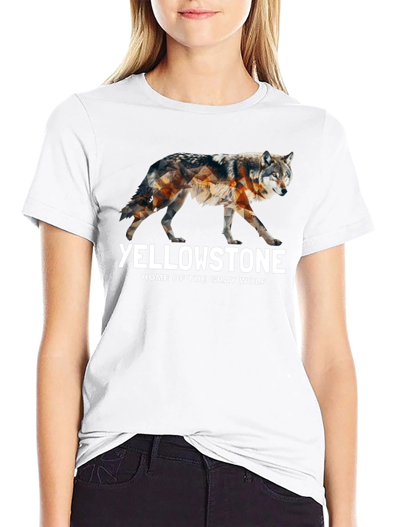 Yellowstone Gray Wolf Graphic Tee