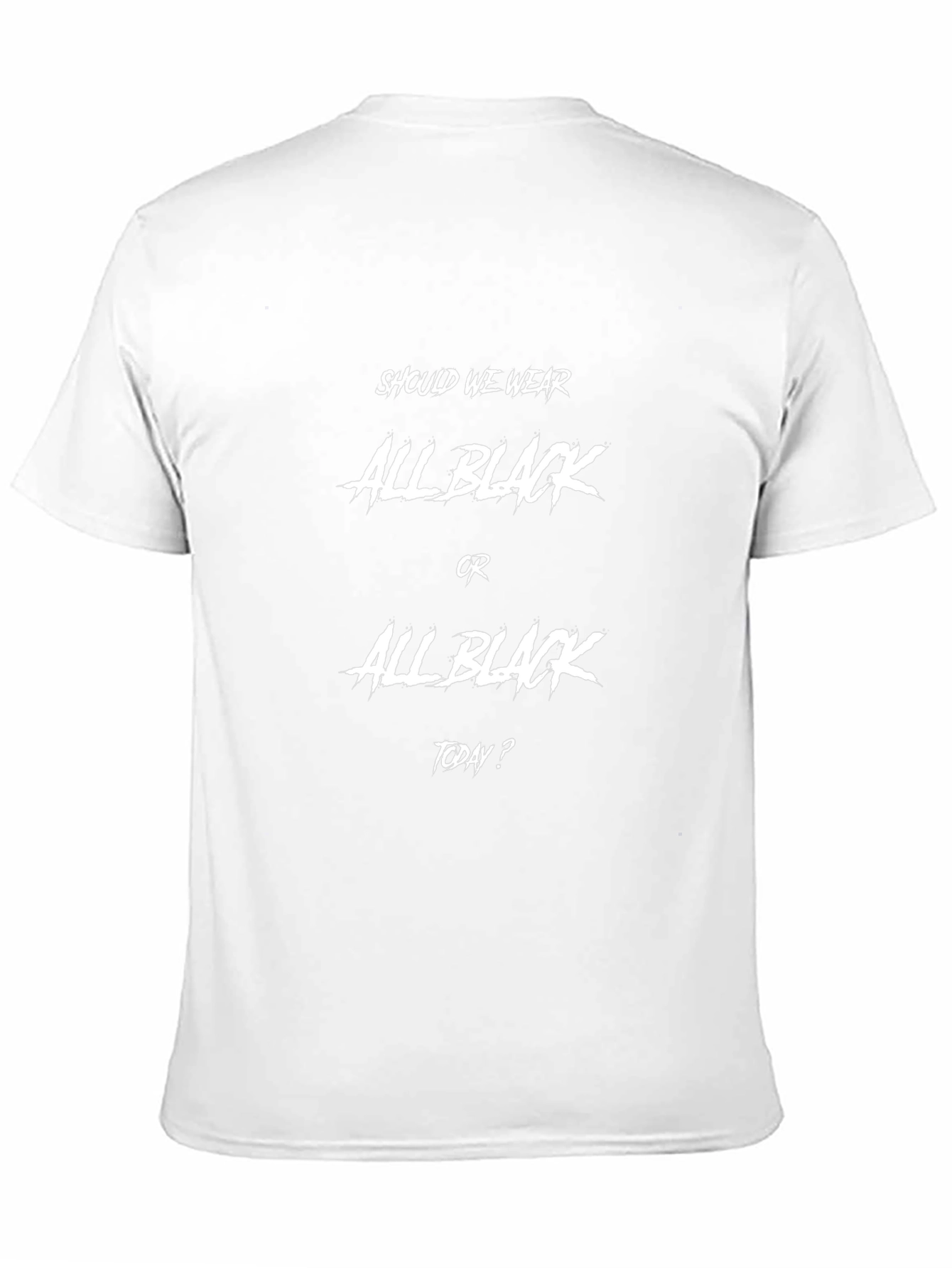 All Black Graphic T-Shirt