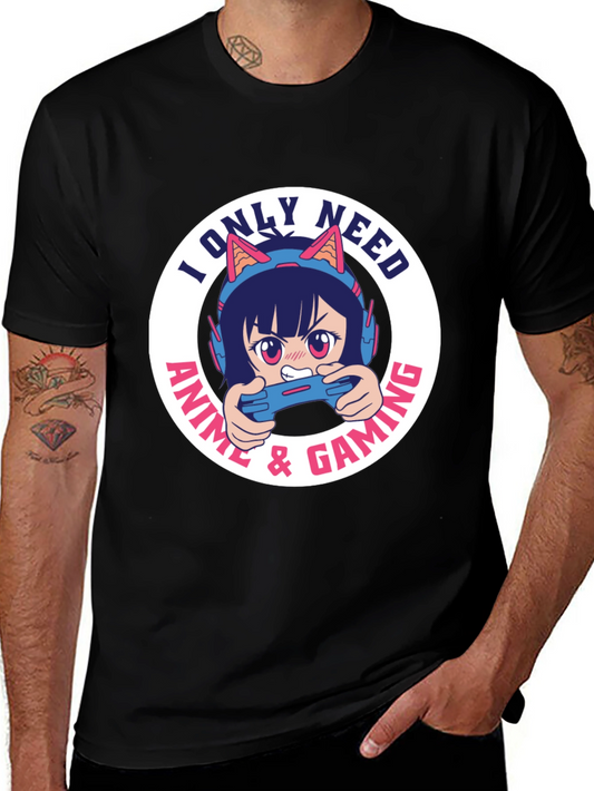Anime & Gaming Graphic Tee