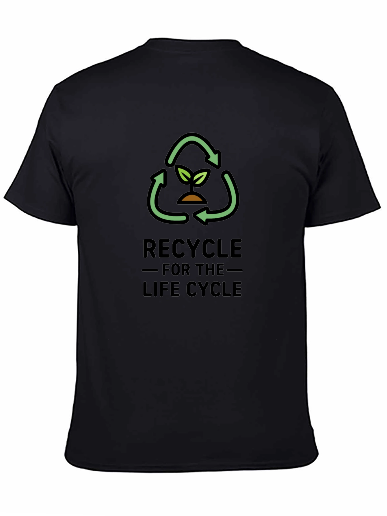 Recycle for the Life Cycle Graphic T-Shirt