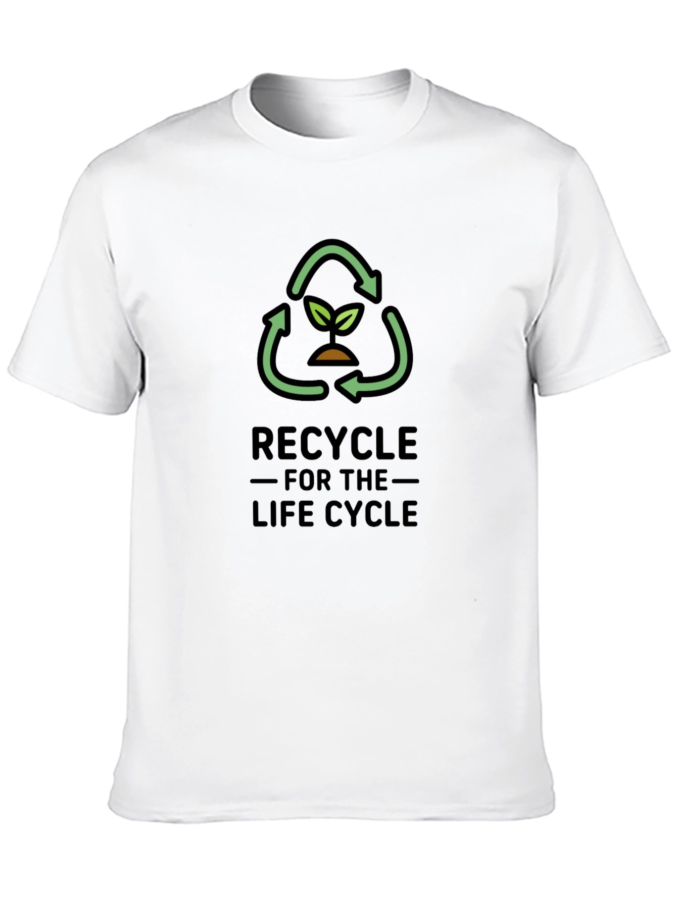 Recycle for the Life Cycle Graphic T-Shirt