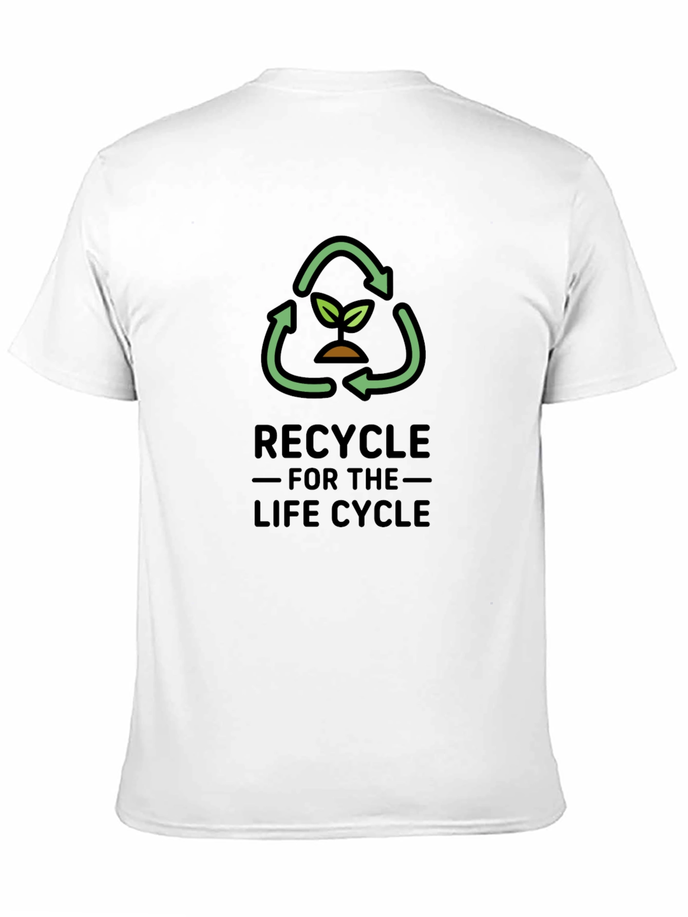 Recycle for the Life Cycle Graphic T-Shirt