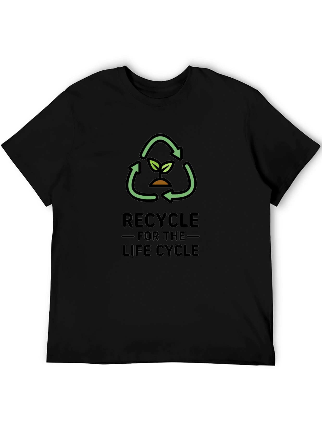 Recycle for the Life Cycle Graphic T-Shirt