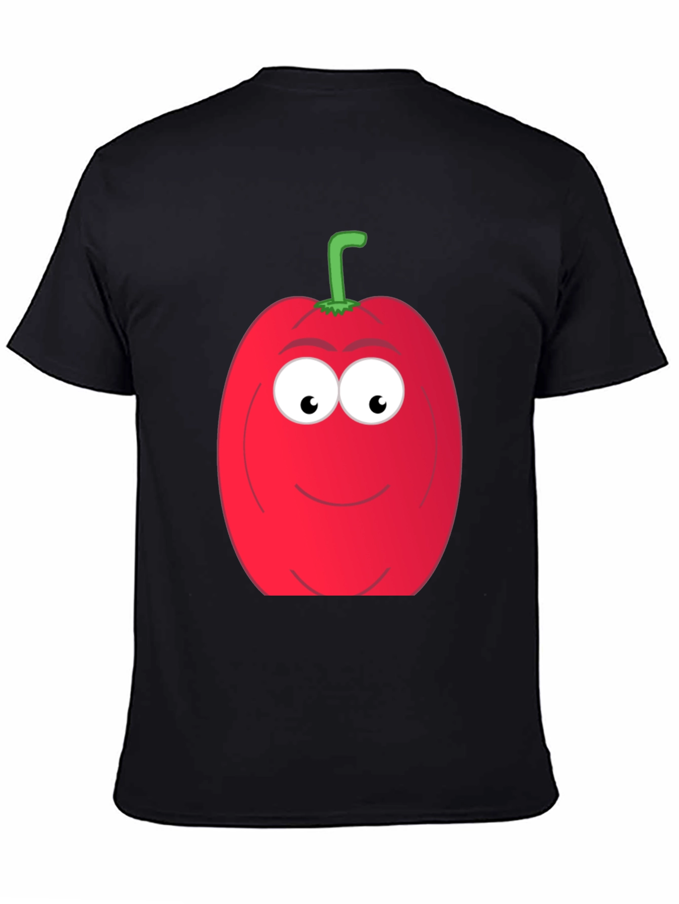 Funny Red Pepper Cartoon T-Shirt