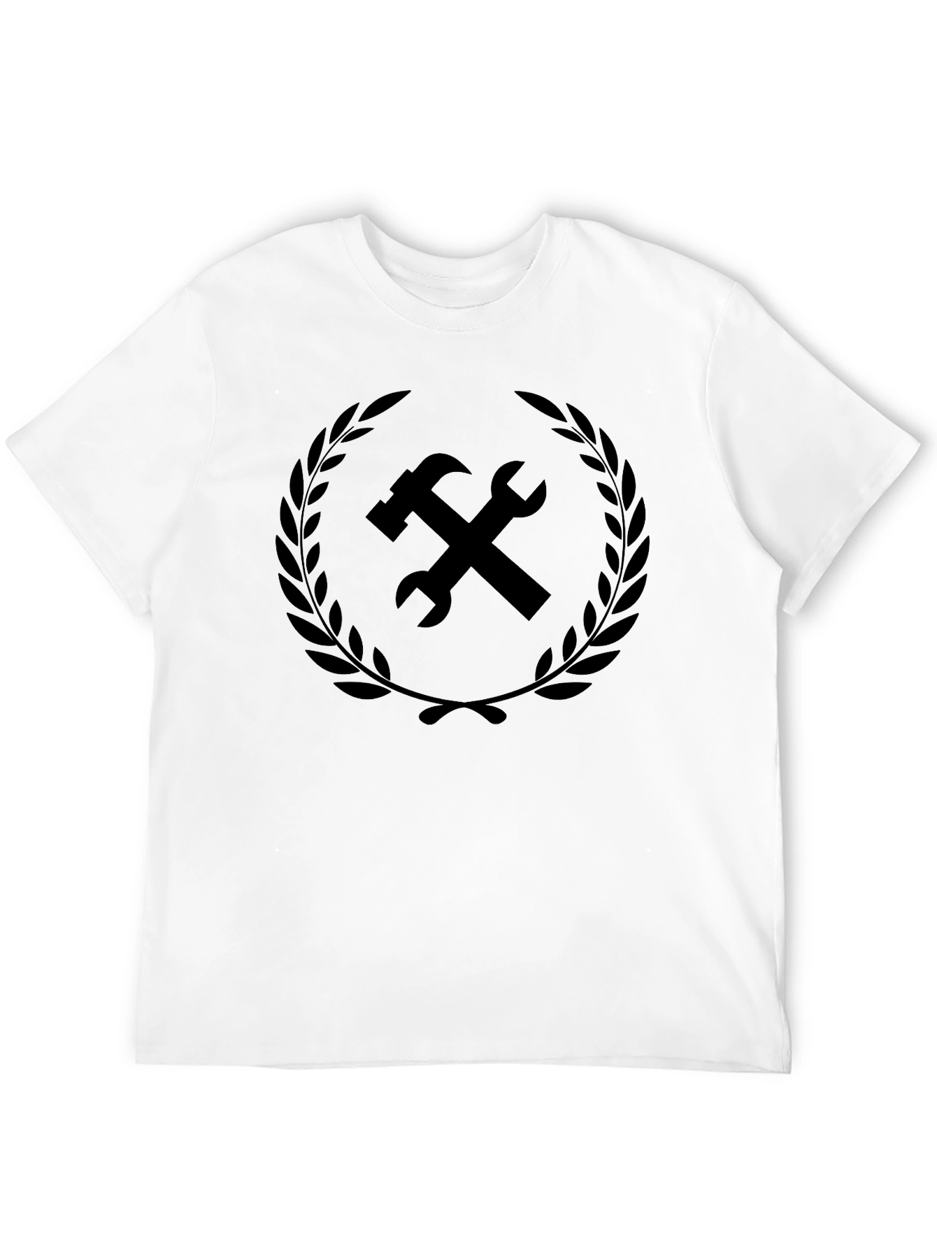 Hammer & Wrench Emblem Tee - Black