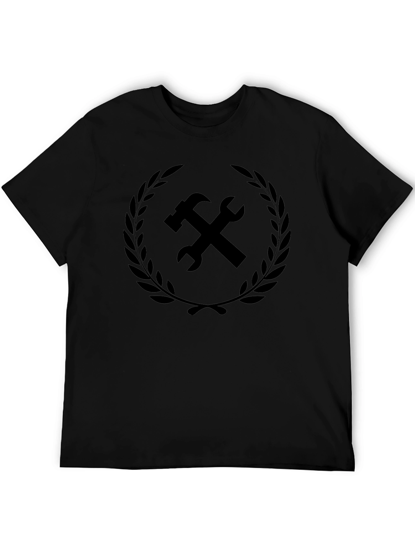 Hammer & Wrench Emblem Tee - Black