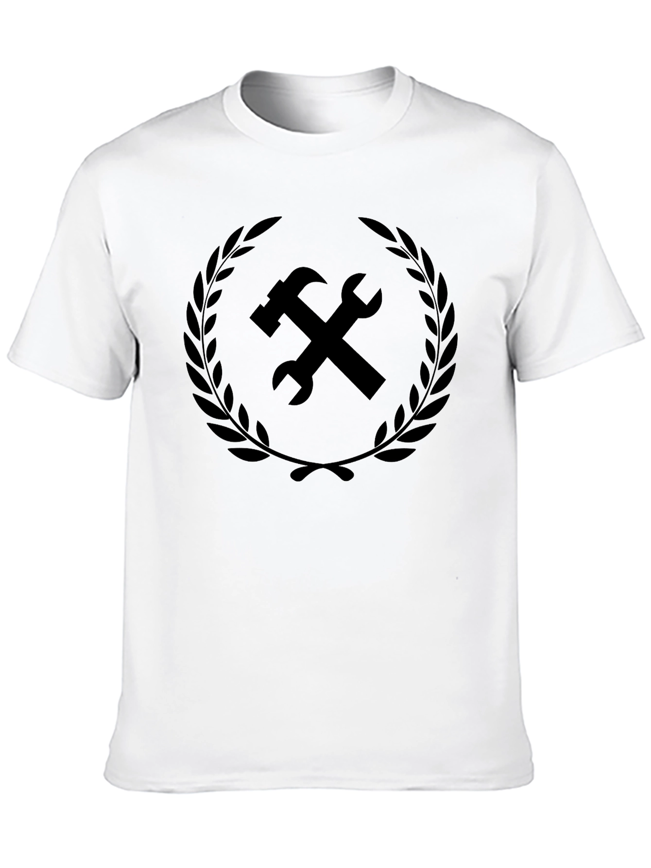 Hammer & Wrench Emblem Tee - Black