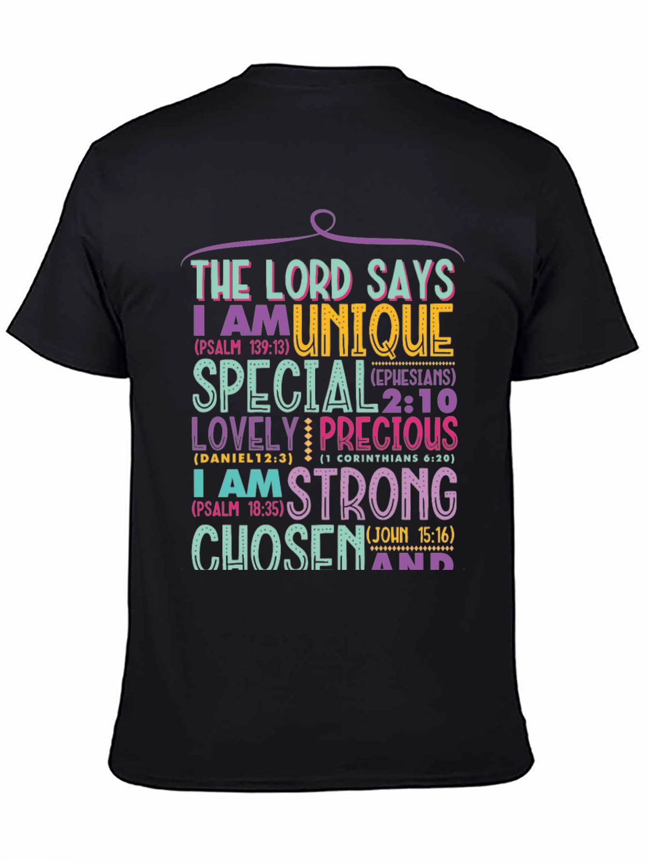 I Am Unique Christian T-Shirt