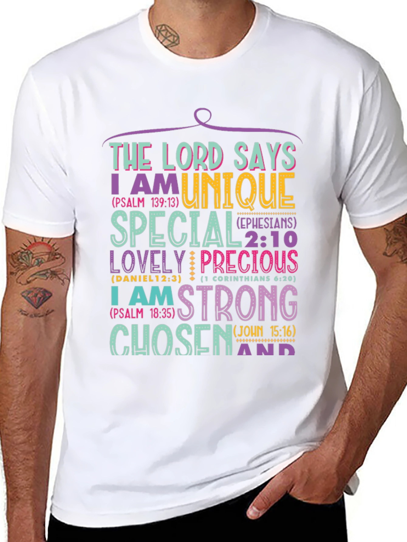 I Am Unique Christian T-Shirt