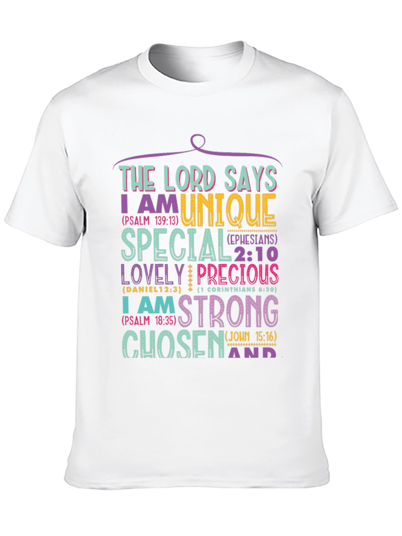 I Am Unique Christian T-Shirt