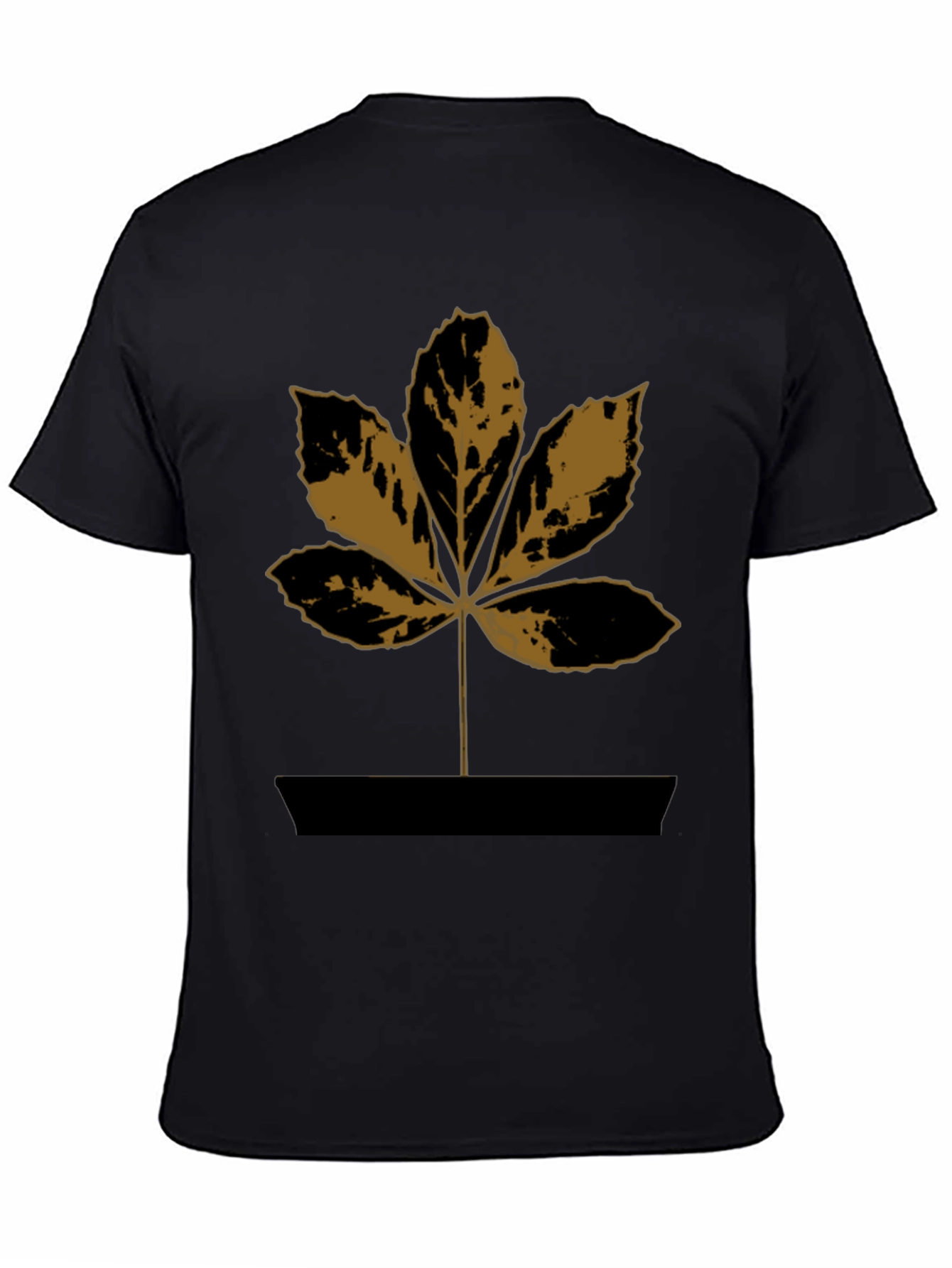 Buckeye Leaf Graphic T-Shirt - Modern Style