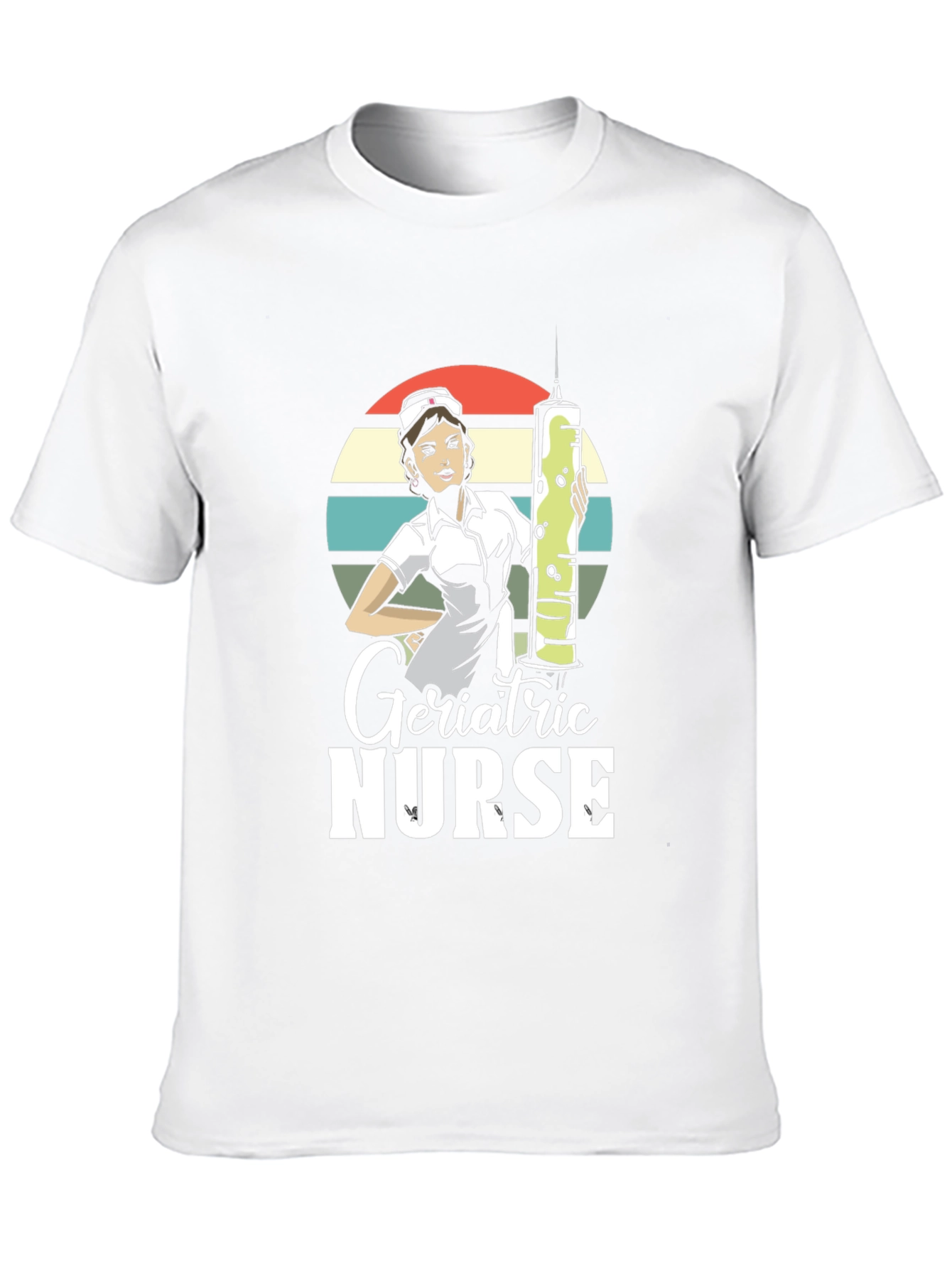 Geriatric Nurse Graphic T-Shirt