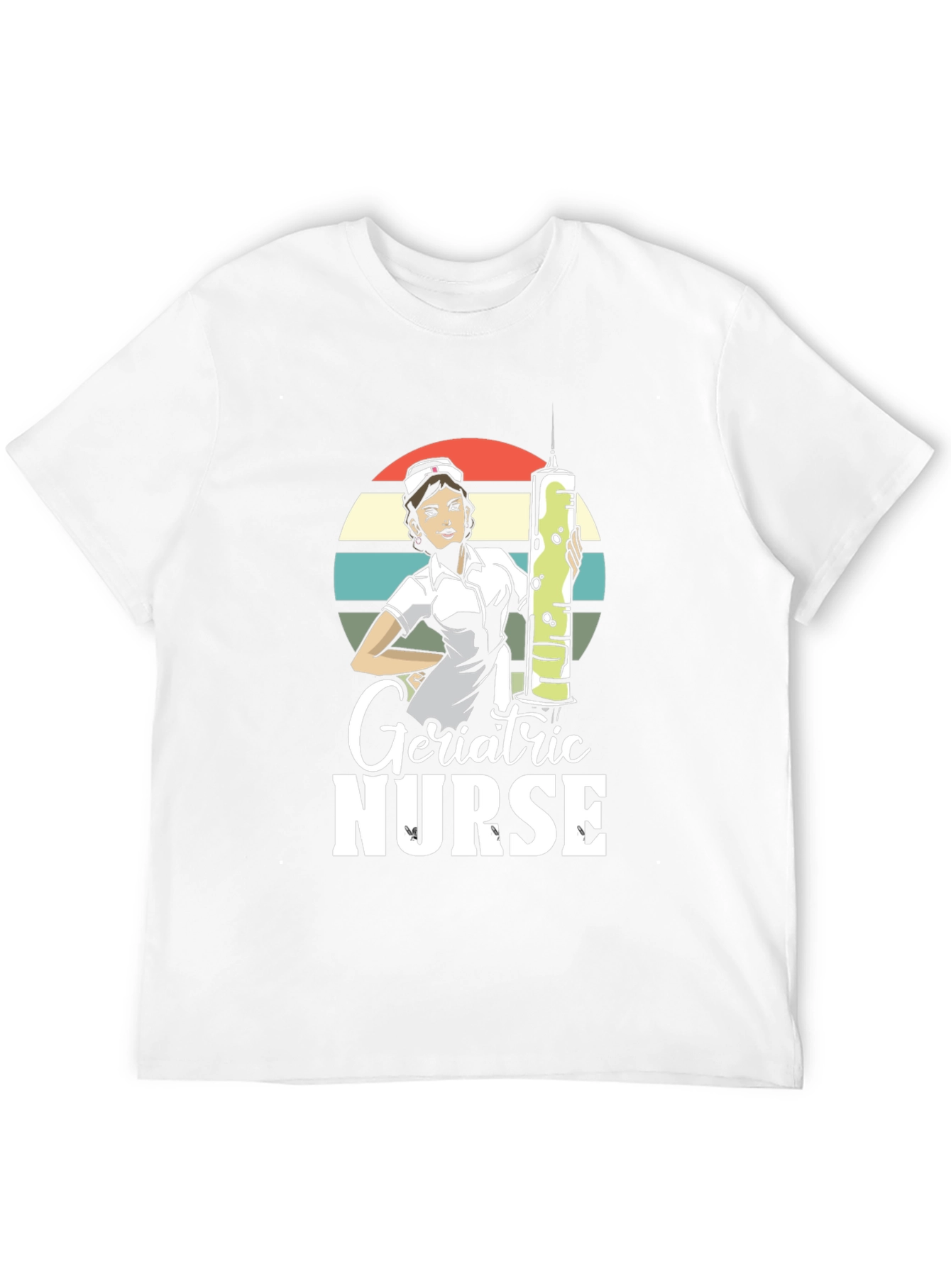 Geriatric Nurse Graphic T-Shirt