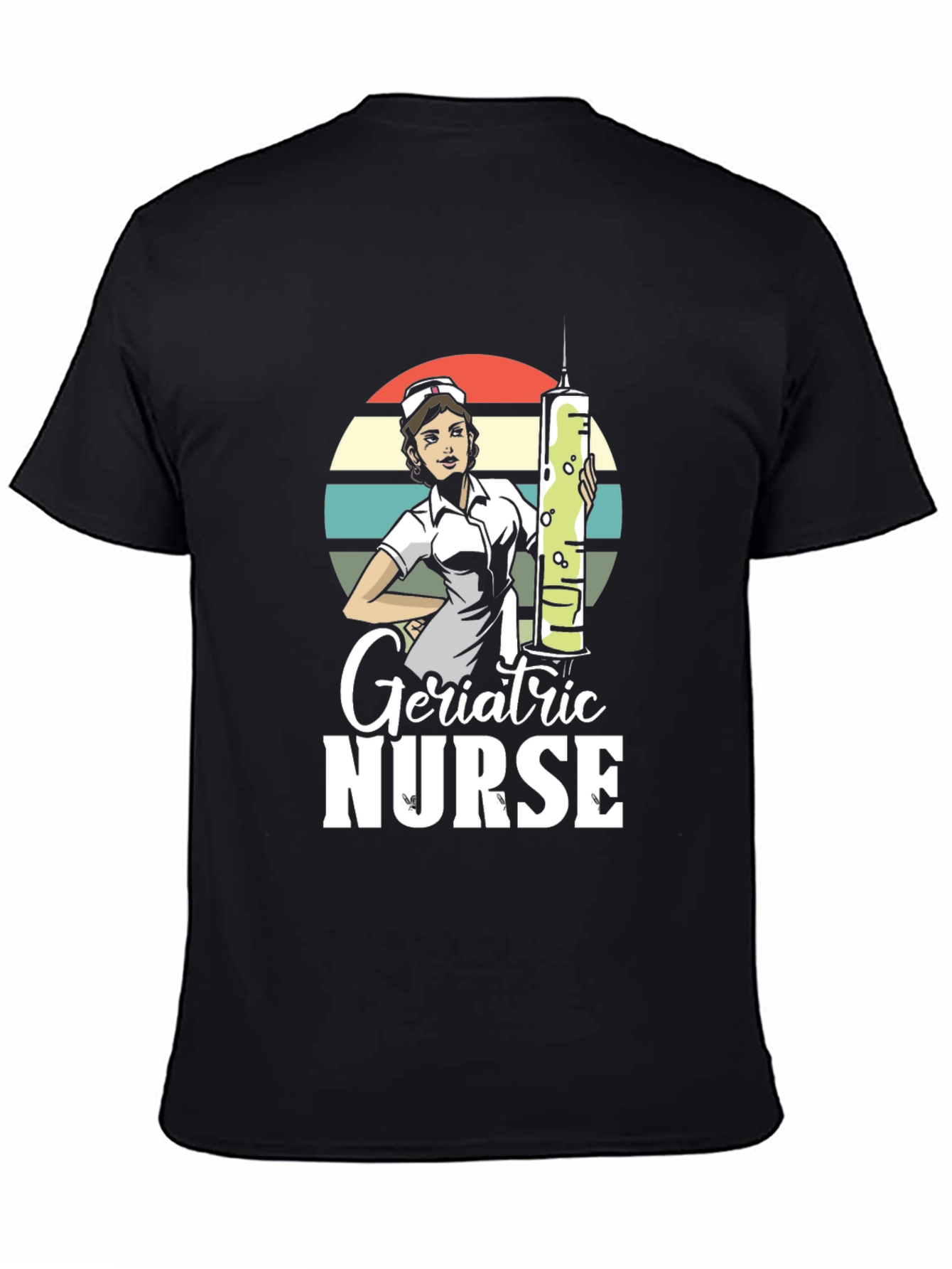 Geriatric Nurse Graphic T-Shirt