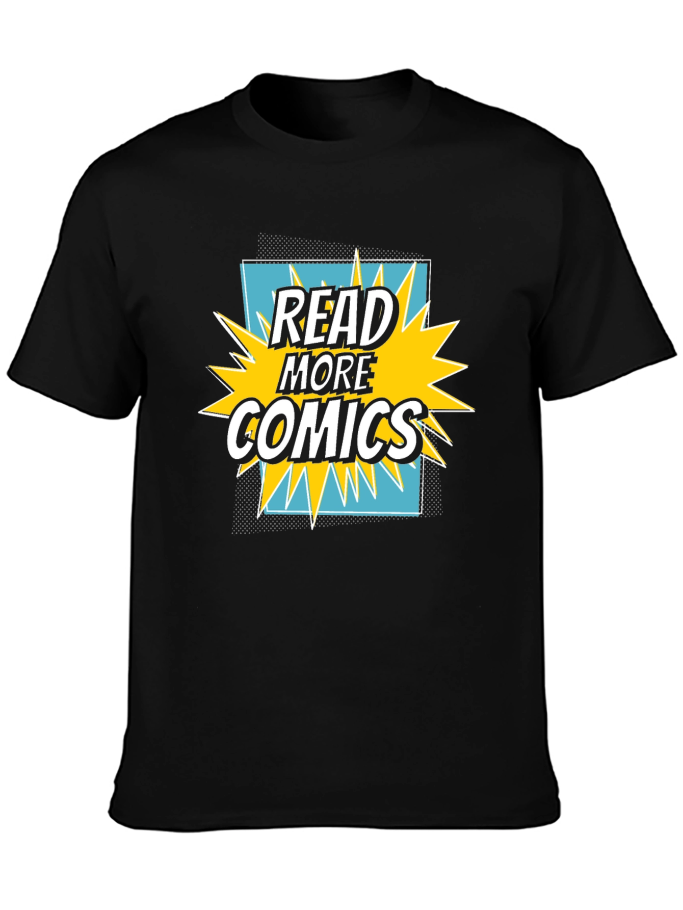 Read More Comics Graphic Tee - Black