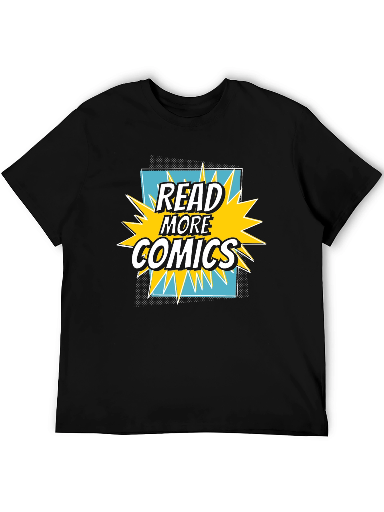 Read More Comics Graphic Tee - Black