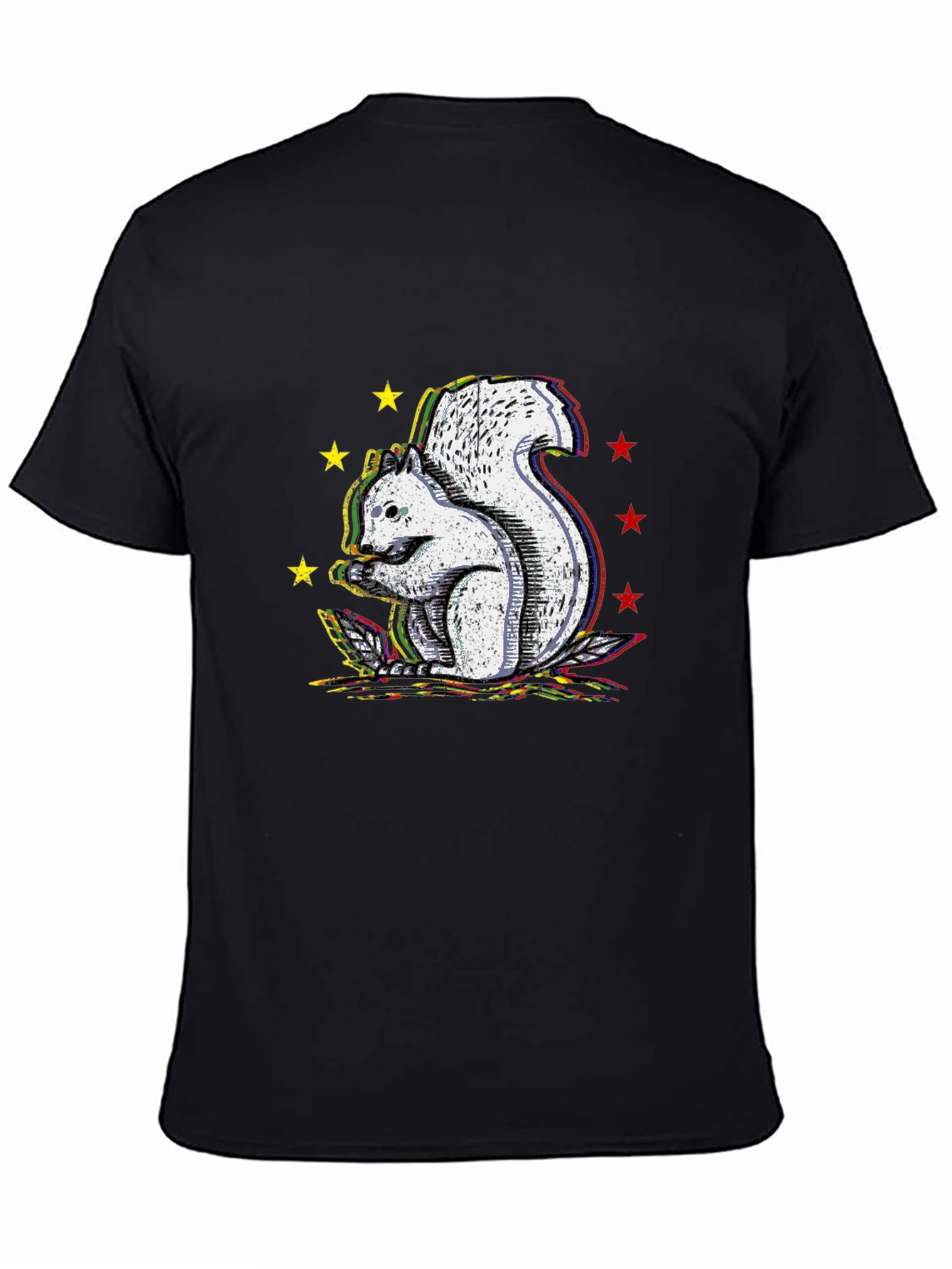 Squirrel Graphic Tee - Unique Design
