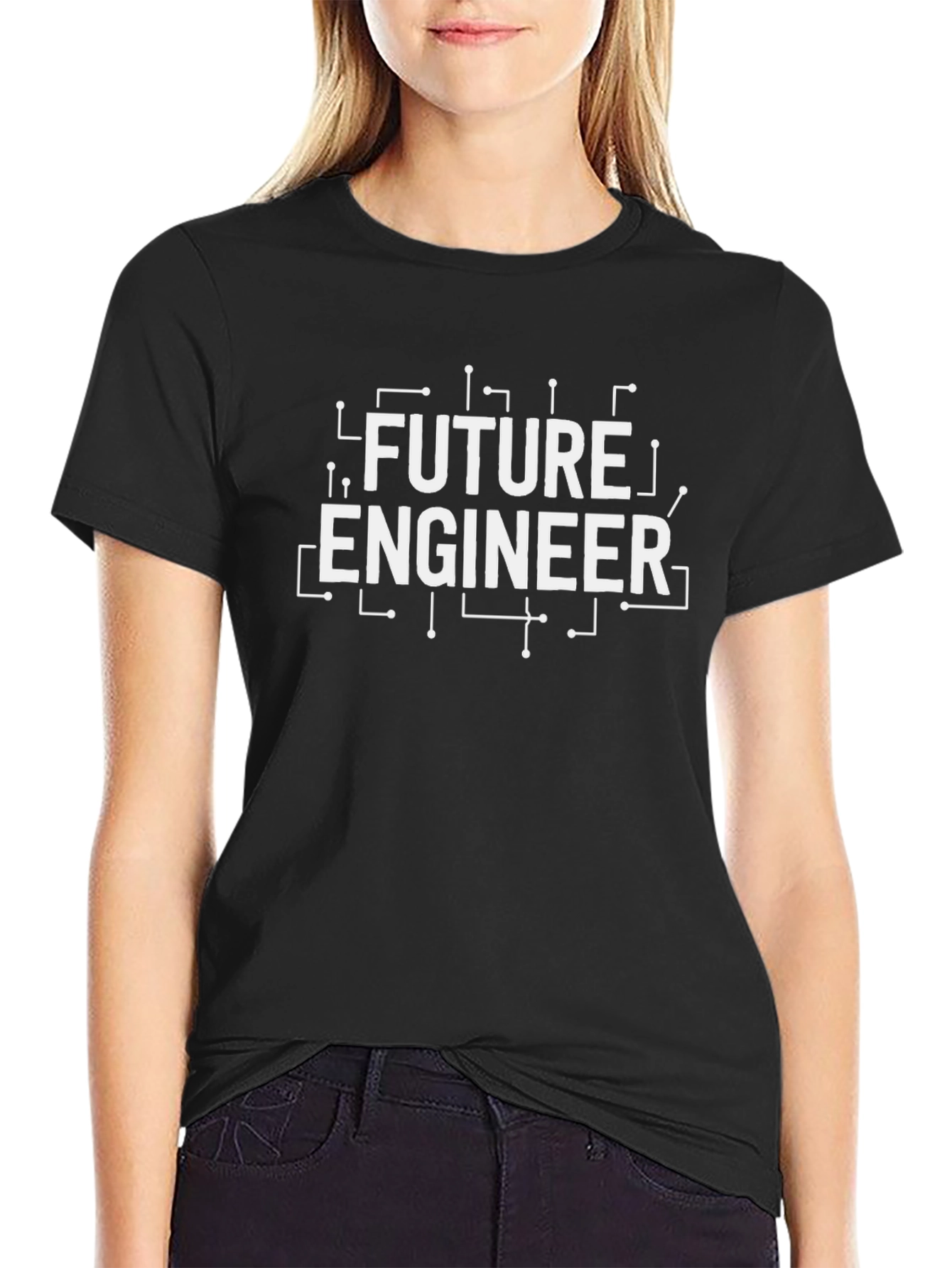 Future Engineer Graphic Tee - Black