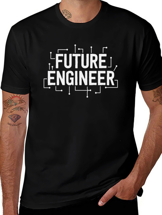 Future Engineer Graphic Tee - Black