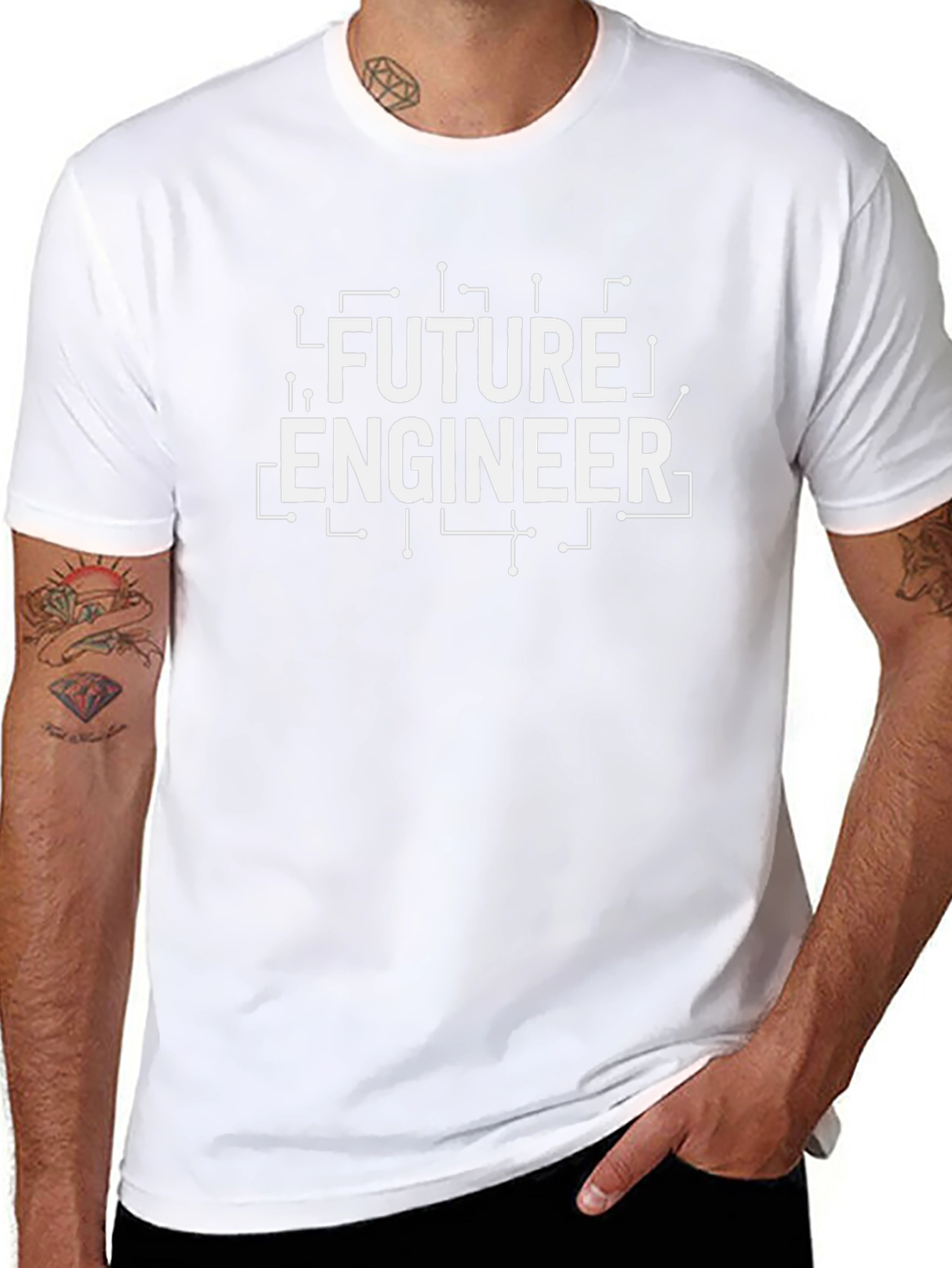 Future Engineer Graphic Tee - Black