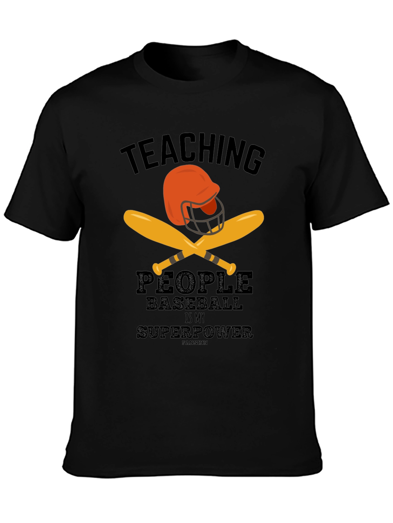 Teaching Baseball Superpower Graphic Tee