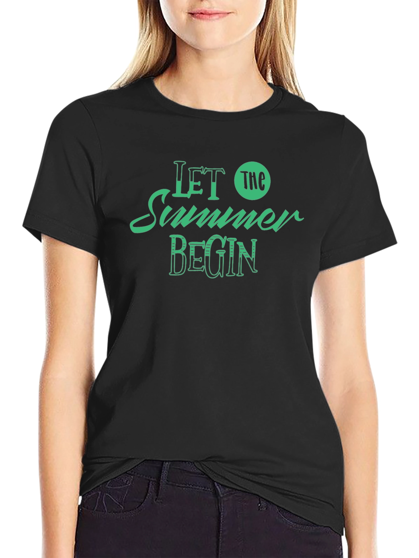 Summer Begin T-Shirt - Stylish Graphic Tee