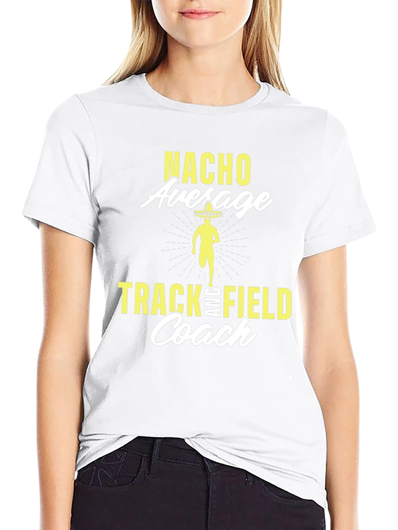 Nacho Average Track & Field Coach T-Shirt