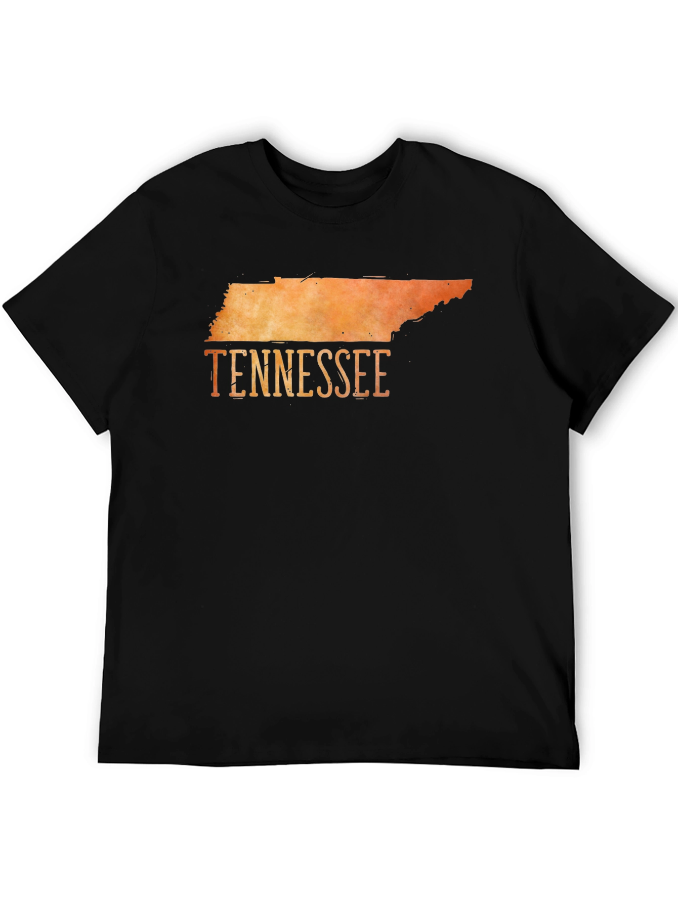Tennessee State Graphic T-Shirt - Black