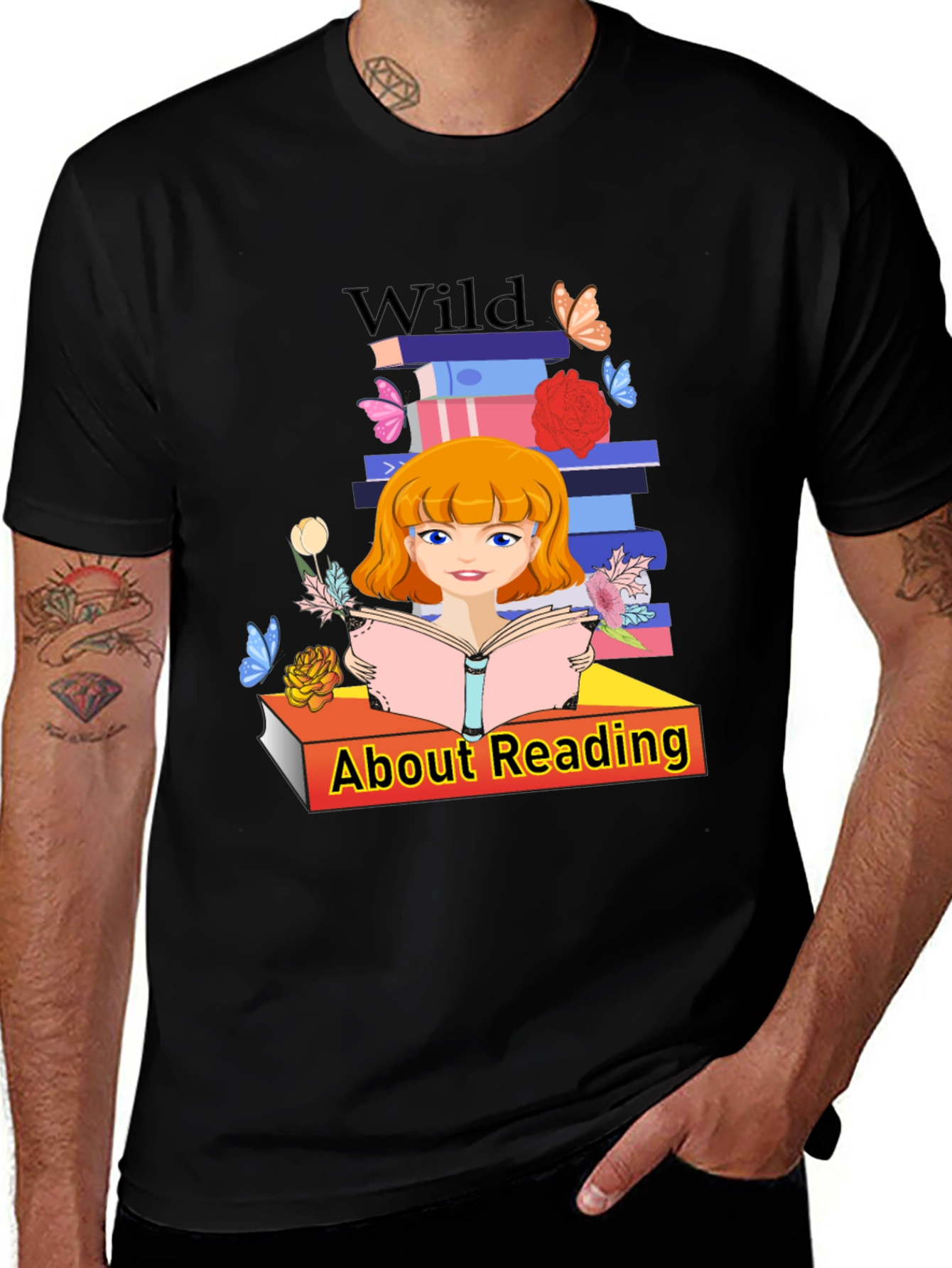 Wild About Reading Graphic Tee