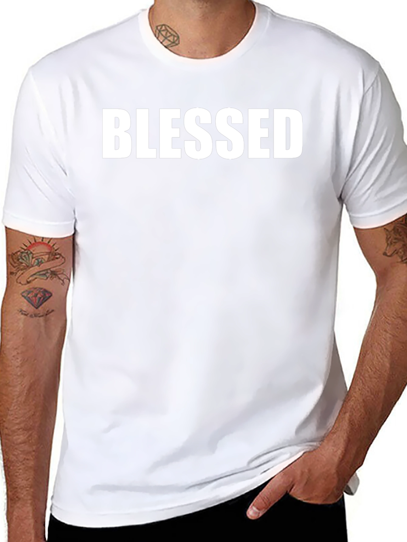 Blessed Graphic T-Shirt - Black