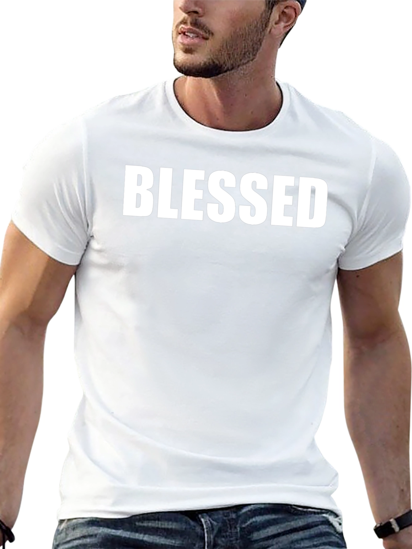 Blessed Graphic T-Shirt - Black