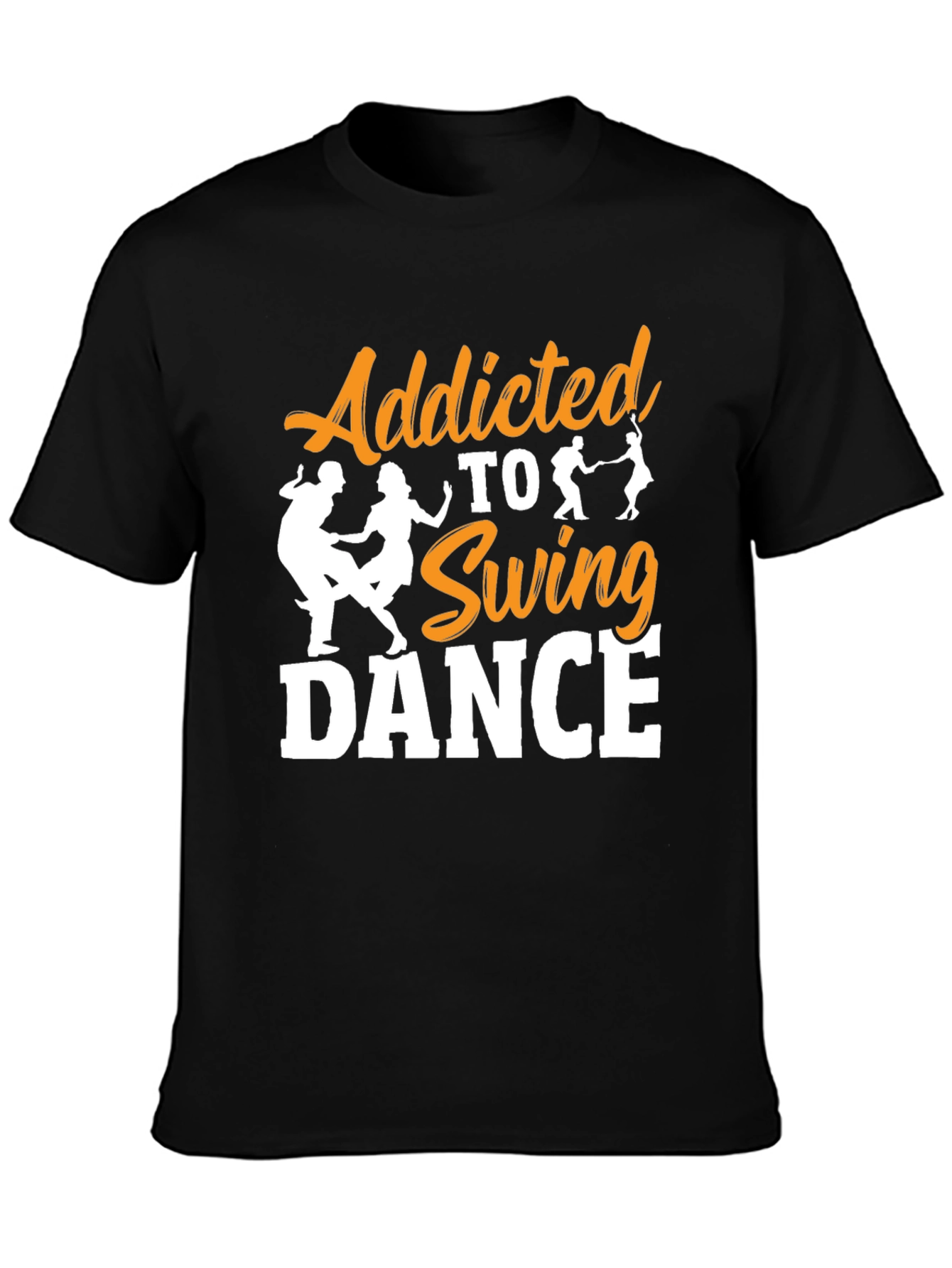 Addicted to Swing Dance Graphic T-Shirt