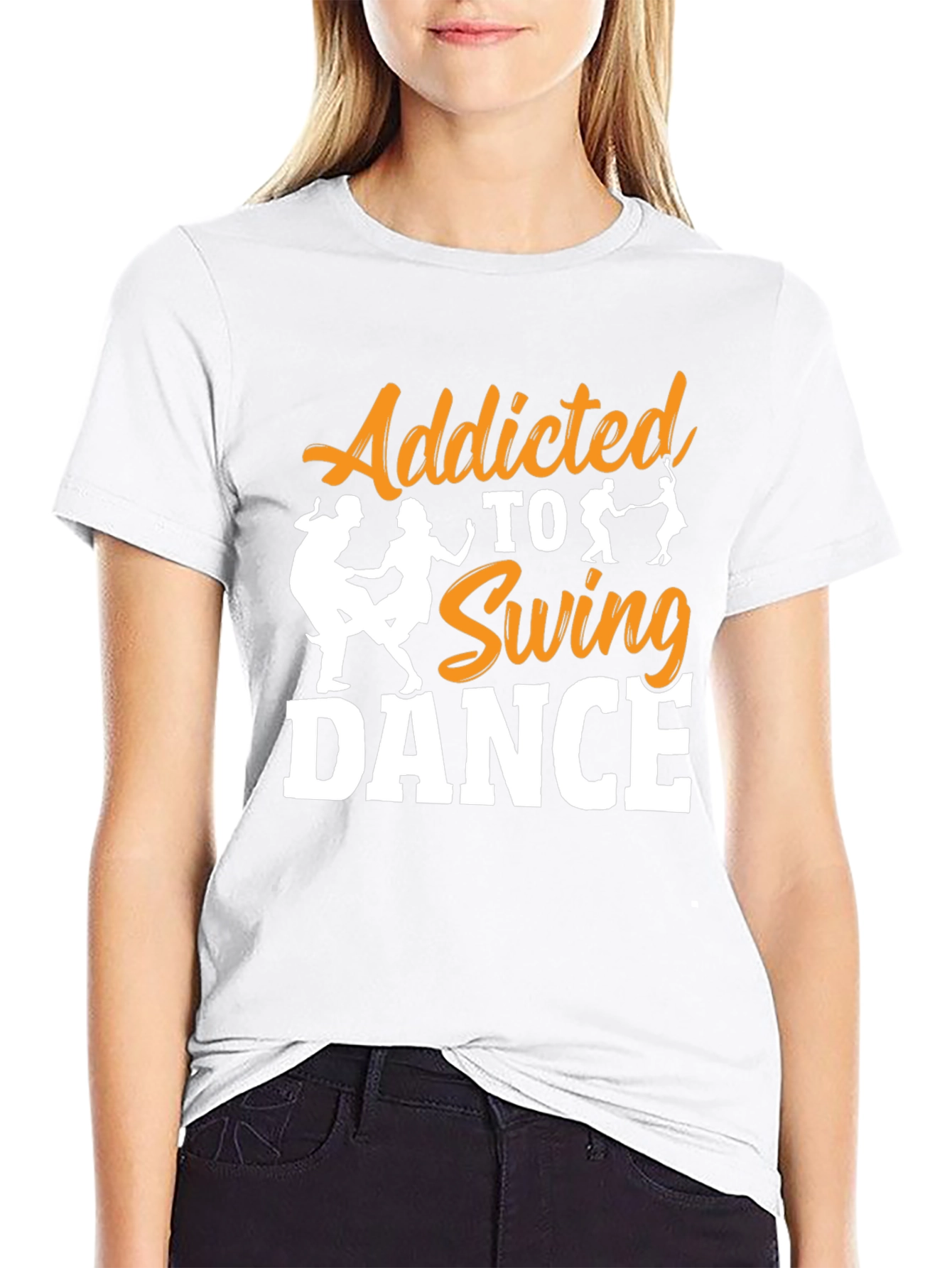 Addicted to Swing Dance Graphic T-Shirt